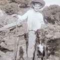 A boy and his dog