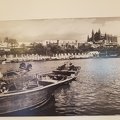 old fishing boat in the center of palma 