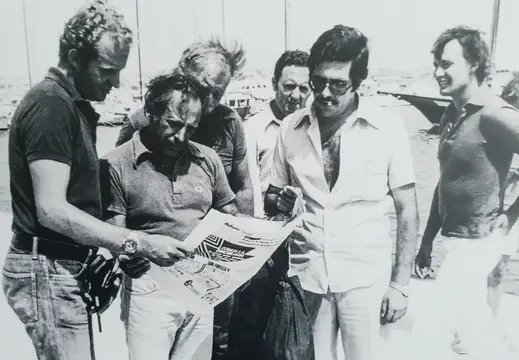 King Juan Carlos with Friends in Mallorca
