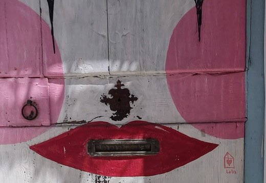 wall art in center of palma de mallorca