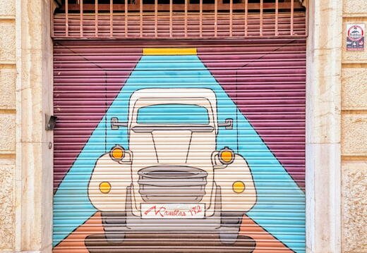 deux cheveau street art